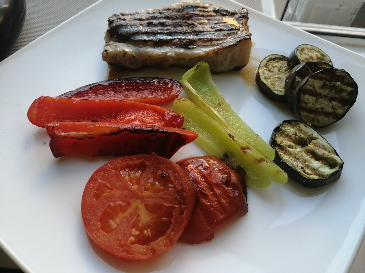 А если еще и на гриле...