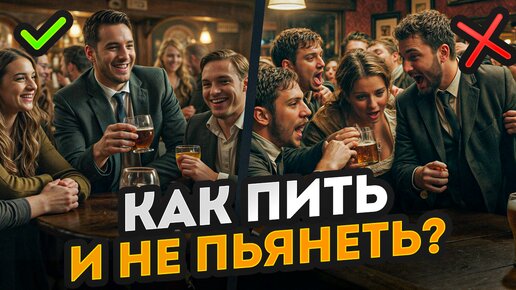 5 полезных хитростей, чтобы не страдать утром! Как много ПИТЬ и НЕ ПЬЯНЕТЬ?