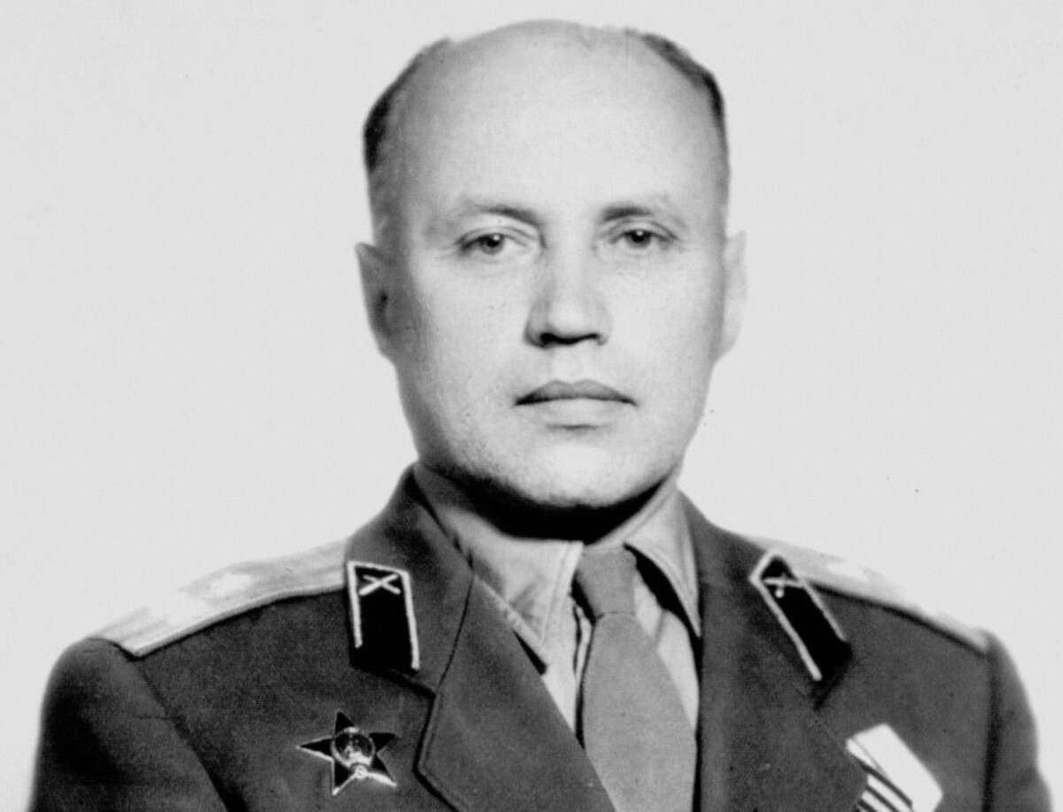 Полковник Китов в 1958 году.