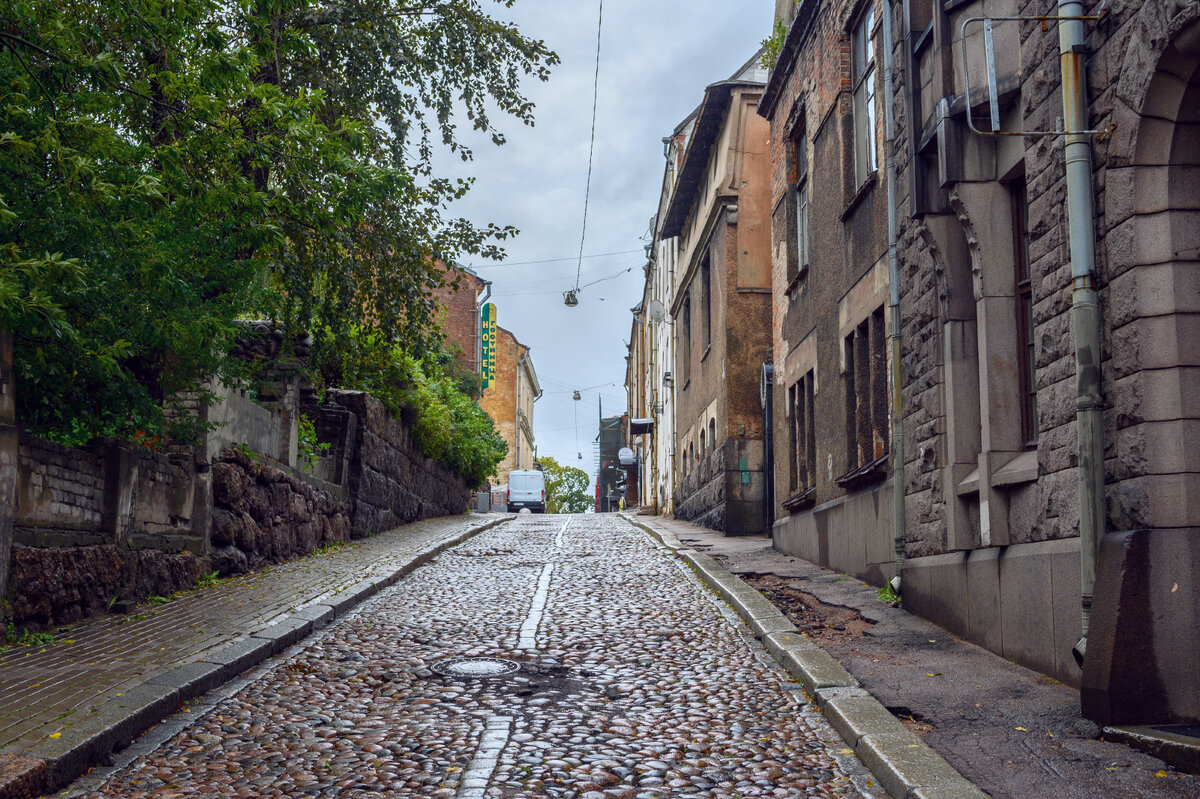 Улицы исторического Выборга