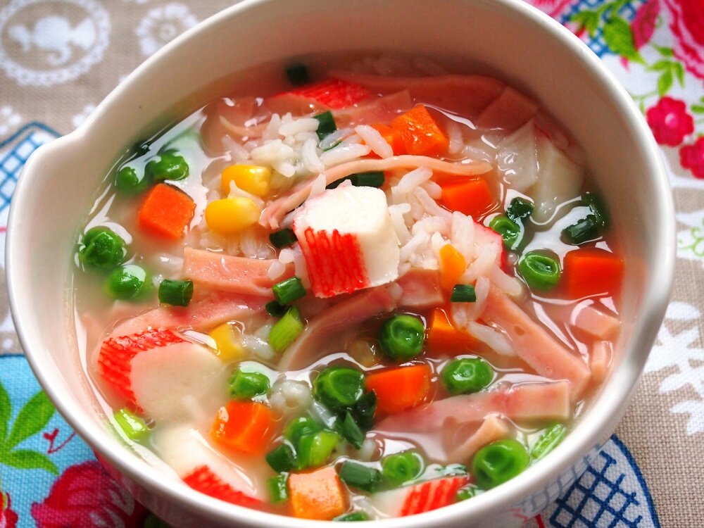 Приятного аппетита! 🍲🦀🥄