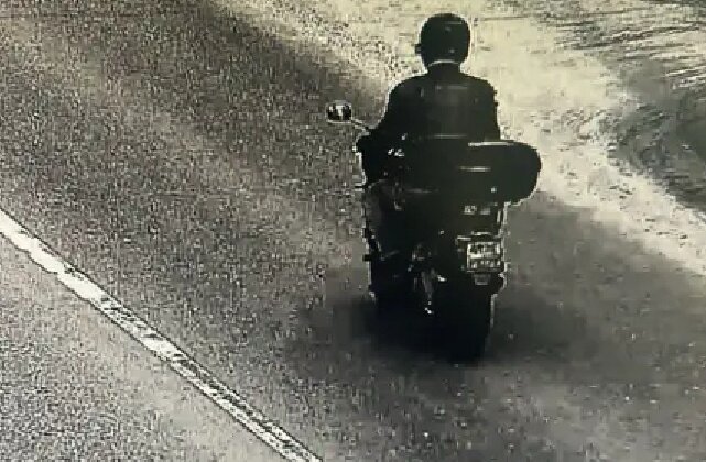 Снимок с дорожной камеры.