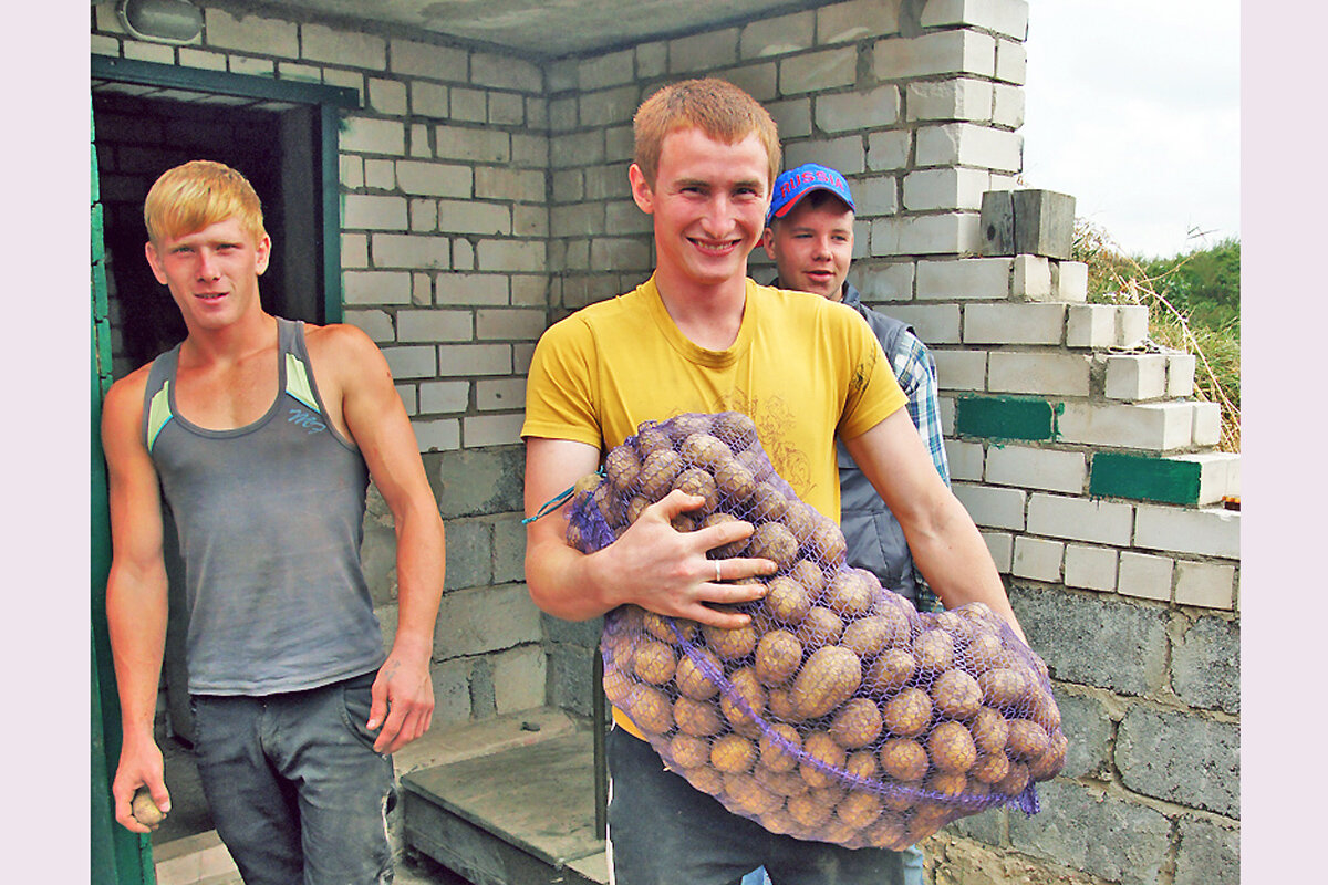 Вот она - настоящая сельская молодежь!