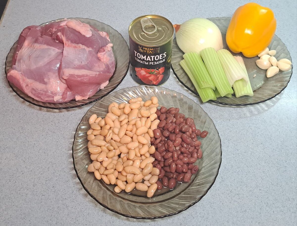 Ингредиенты для чили нон чили 