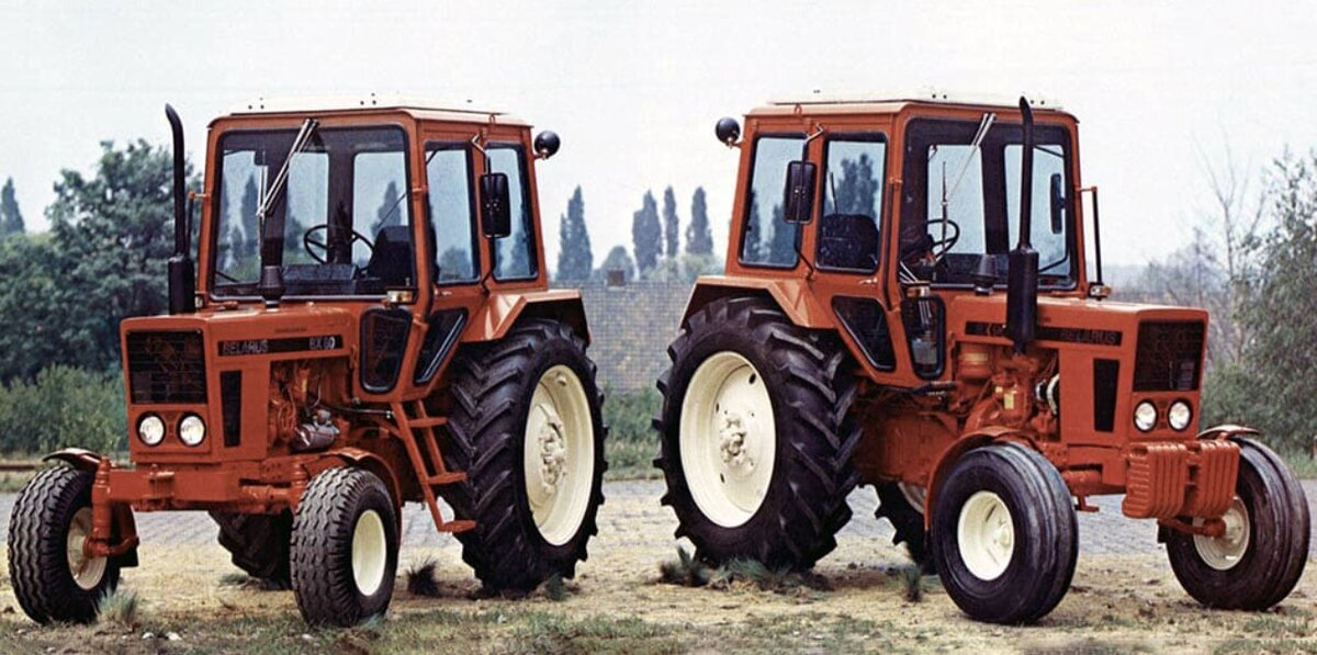 Тракторная промышленность Советского Союза начала свое активное развитие в 60-тые годы. Примечательно, что ряд моделей отправлялись на экспорт в страны Запада.
