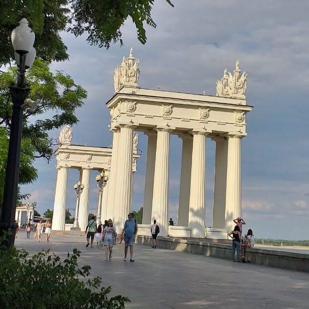 Набережная города Волгограда. Автор фото: Лариса Статирская