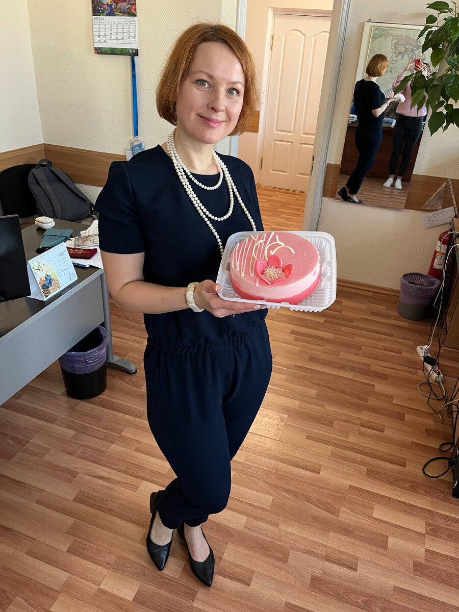 Вот такой красивый тортик👍🏻 