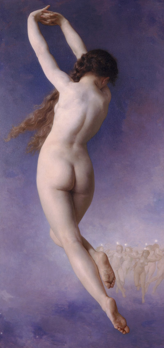 Меропа — плеяда и жена Сизифа. Источник: https://commons.wikimedia.org/wiki/File:William-Adolphe_Bouguereau_(1825-1905)_-_Lost_Pleiad_(1884).jpg#/media/%D0%A4%D0%B0%D0%B9%D0%BB:William-Adolphe_Bouguereau_(1825-1905)_-_Lost_Pleiad_(1884).jpg