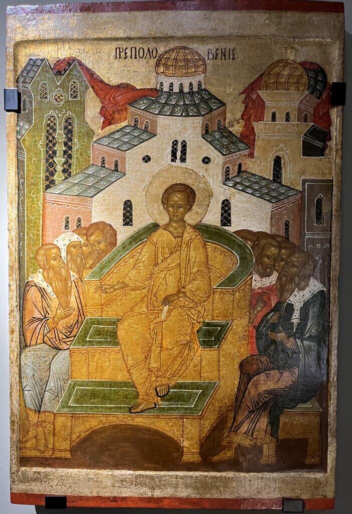    Преполовение, конец XVI в., из Соловецкого монастыря