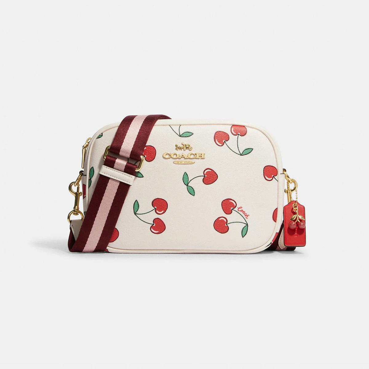 Сумка Coach Jamie Camera Bag With Heart Cherry Print на официальном сайте coach-disconts.ru