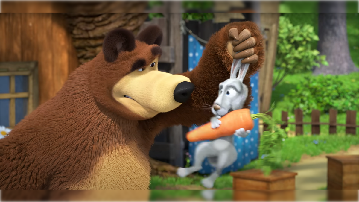 Фото: youtube-канал "Маша и медведь"