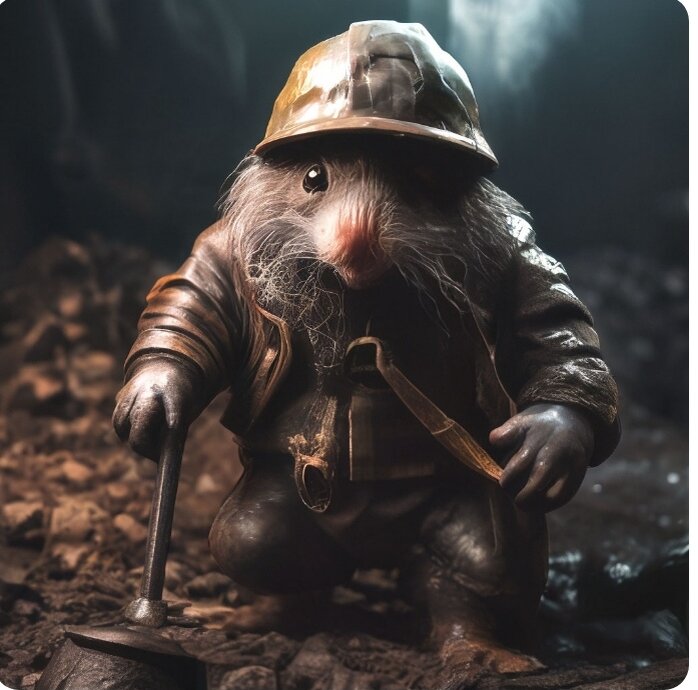 Крот шахтёр