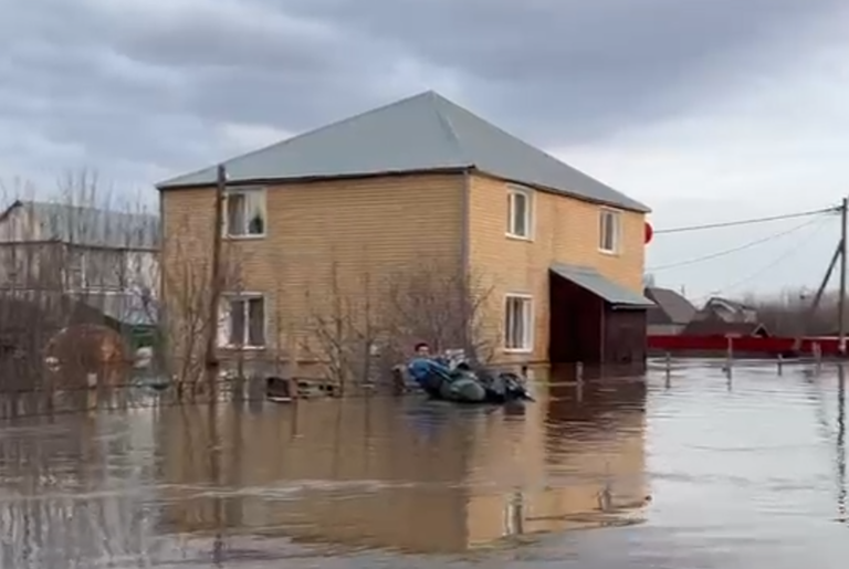    Из последних сил держались на плаву. В Оренбурге спасли двух человек в подтопленном СНТ Кристина Просвиркина