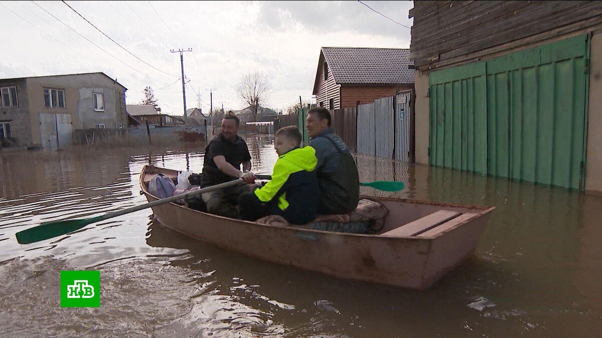 Дороги превращаются в реки»: вода в Оренбурге стремительно прибывает | НТВ:  лучшее | Дзен