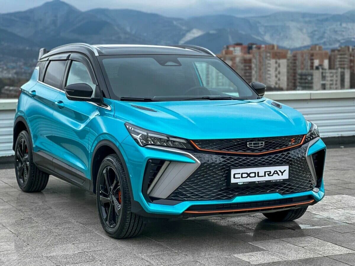 Обновленный Geely Coolray (фото из открытых интернет источников).