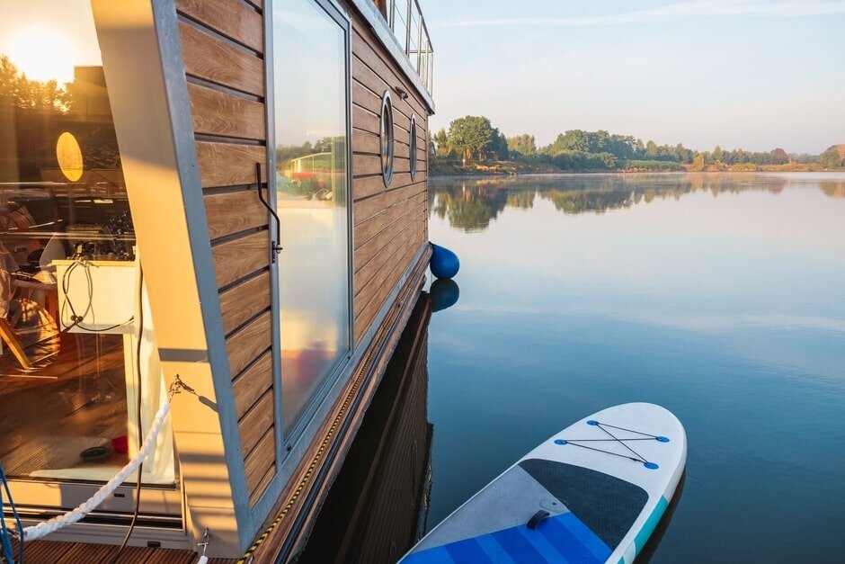 Дома на воде в Петербурге