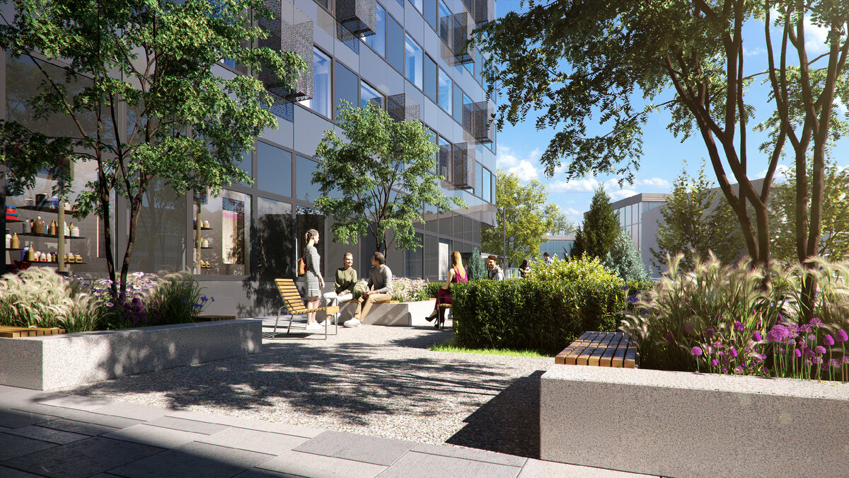 Концепция AIST RESIDENCE строится на идее рационального бизнес-класса, где все пространства комплекса направлены на повышение качества жизни резидентов