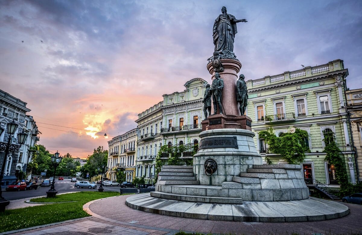 Одесса. Памятник Екатерины II