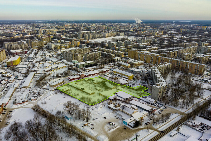Полтора гектара земли в центре Твери рядом с вокзалом будет продано