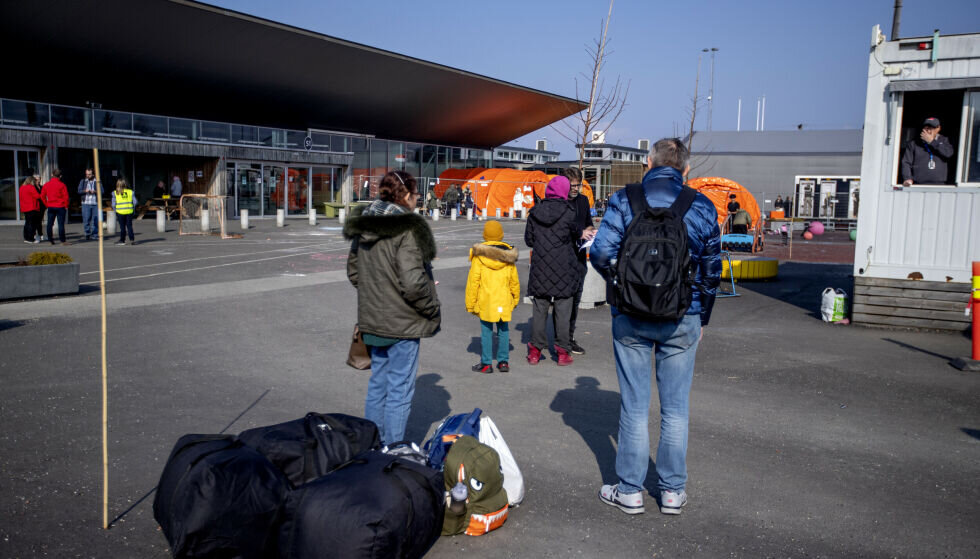 Nasjonalt ankomstsenter i Råde. Foto: Javad Parsa / NTB