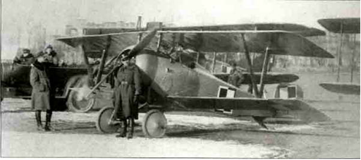 Самолёт “Nieuport 11C1 Bebe” с польскими опознавательными знаками. Фото