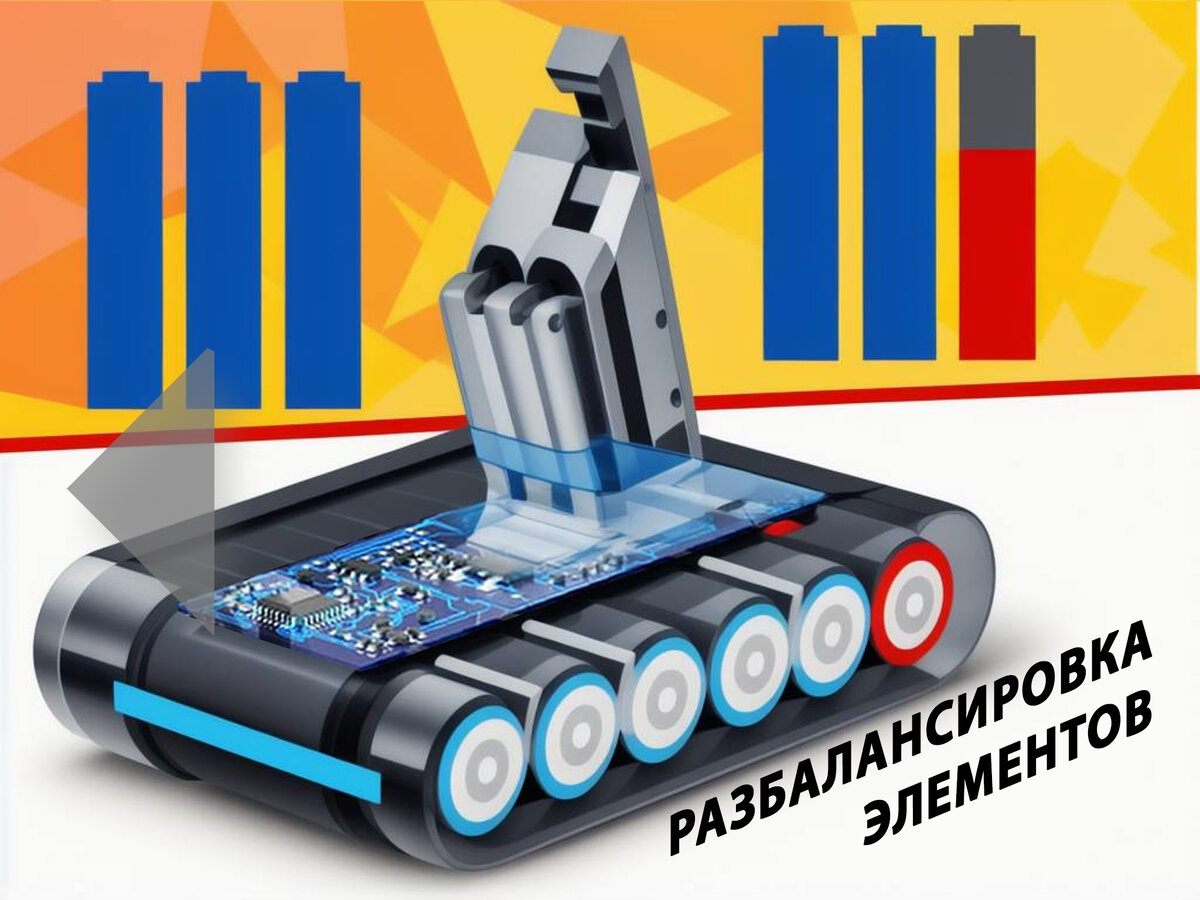 2) Пылесос может отключаться по причине низкого напряжения на изношенном или неисправном элементе внутри батареи. Это защита электроцепи от перезаряда и слишком низкого заряда. Замените неисправный аккумулятор.