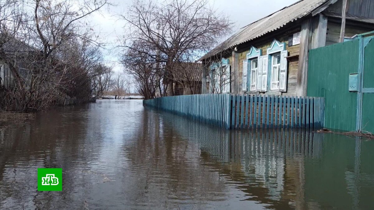    Появились новые кадры подтоплений в Курганской области