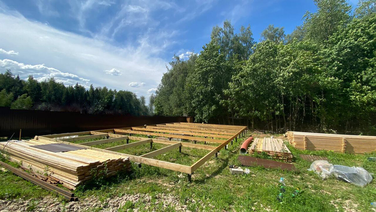 фото начала нашего строительства