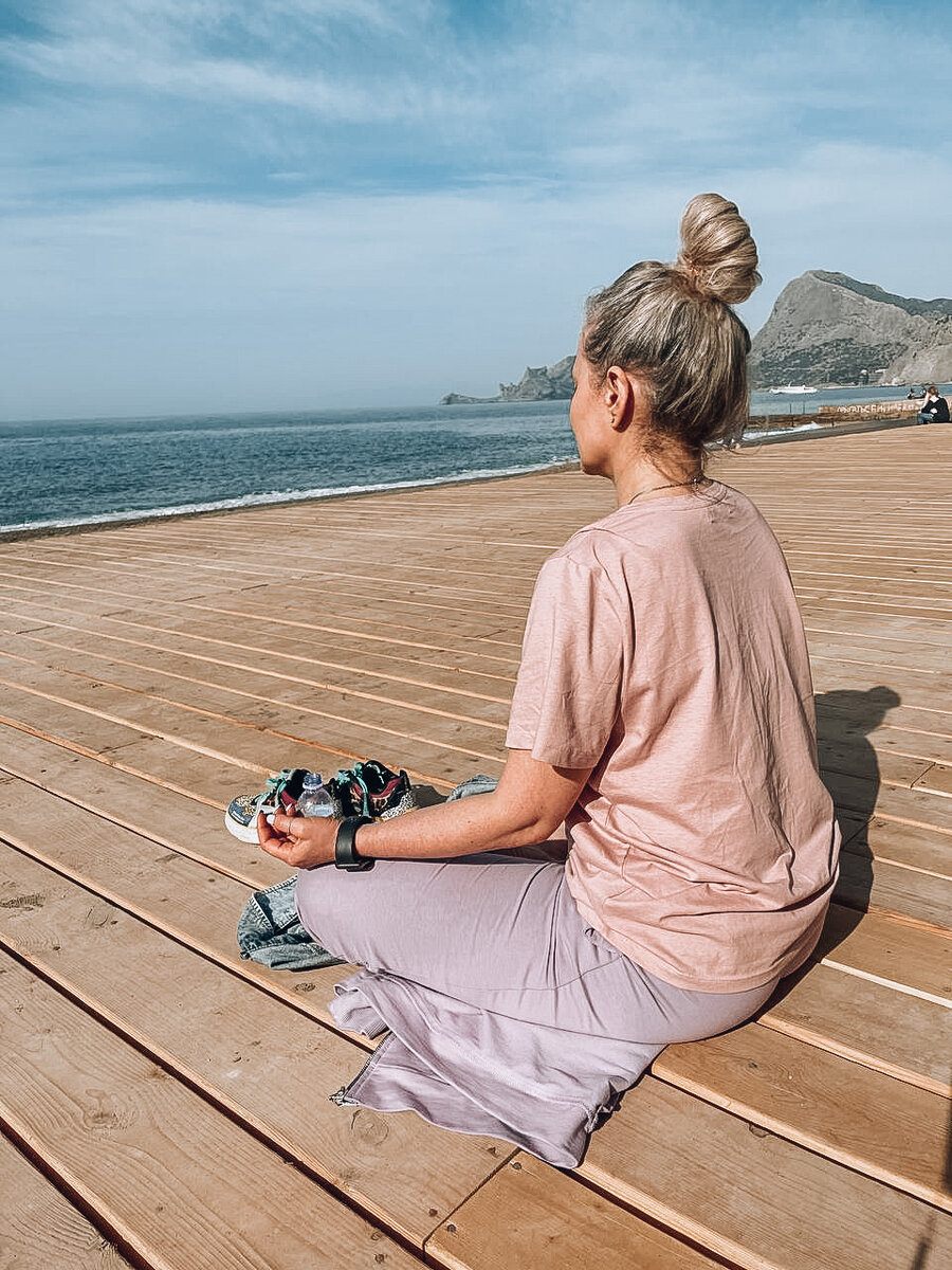 Это море и пляж в мае