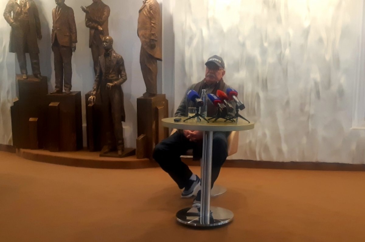    Своими впечатлениями о спектакле Никита Сергеевич поделился с журналистами во время пресс-конференции.