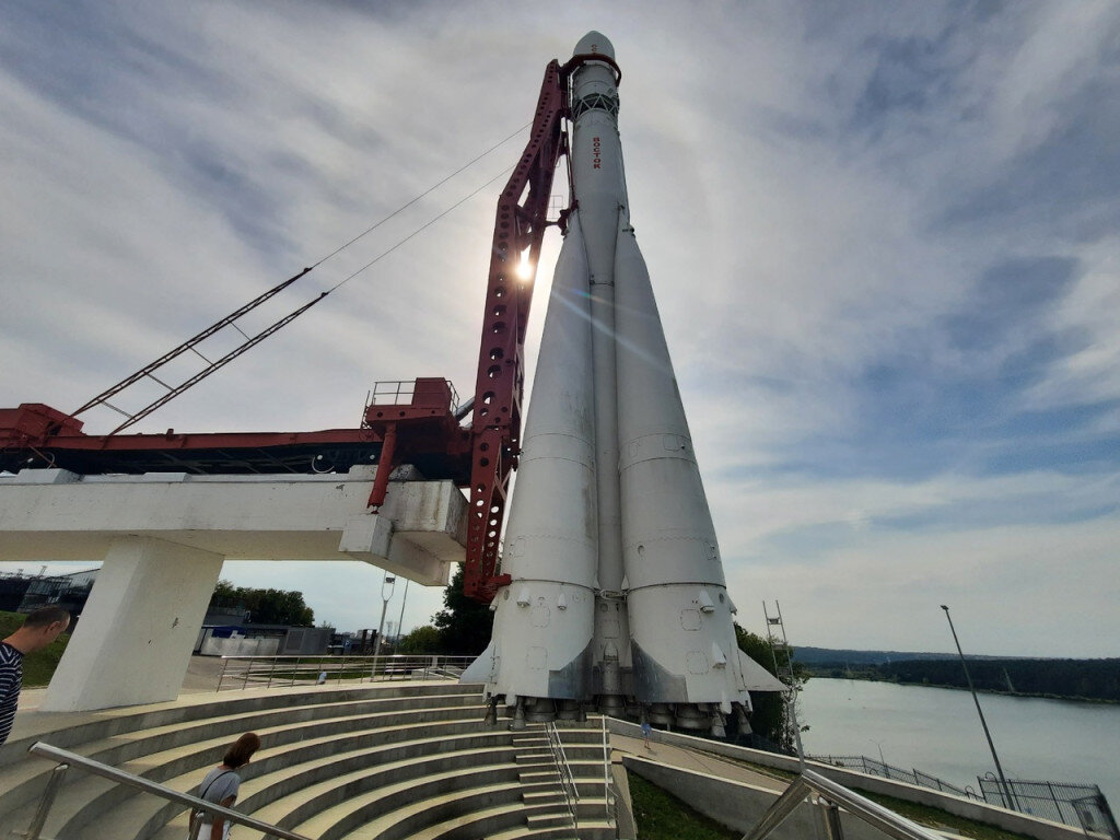 Ракета-носитель "Восток" в Калуге / Тульская служба новостей