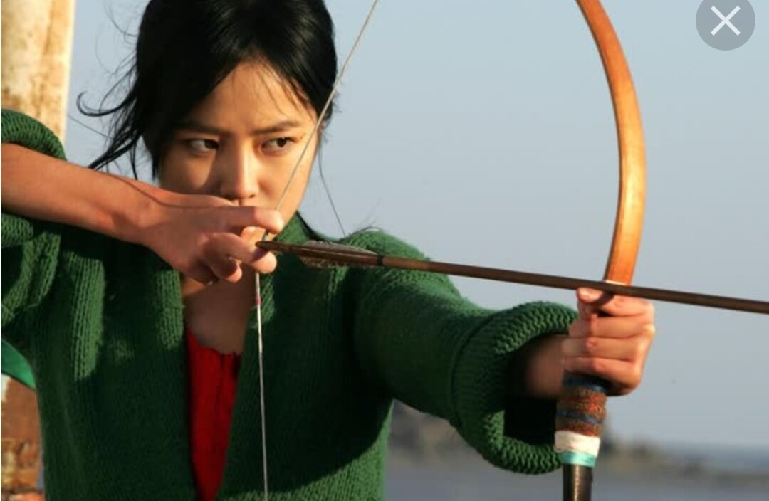 Не, разрез глаз у меня прежний, я про тетиву.