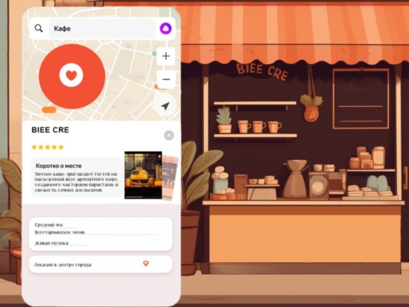    В «Яндекс Картах» появились персональные рекомендации по выбору мест в городе