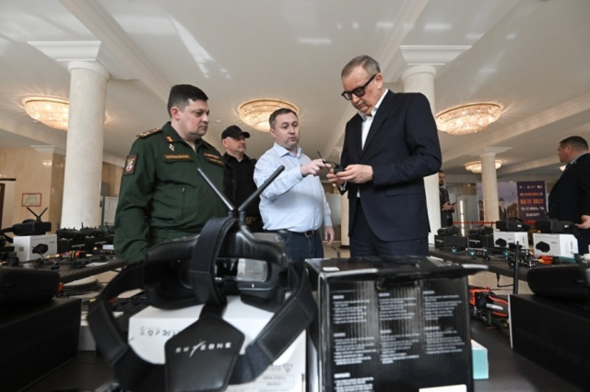    Учебному центру для операторов БПЛА в Сертолово передали новую технику