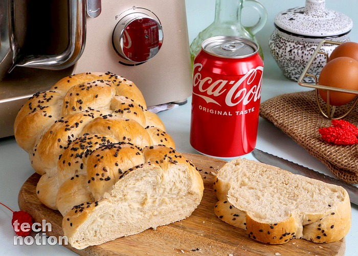 Взрывной вкус: Секретный хлеб на Кока-Коле, который изменит ваше представление о выпечке! / Изображение: дзен-канал technotion
