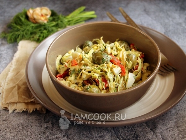 Дежурные салаты из капусты на каждый день (всегда выручают)