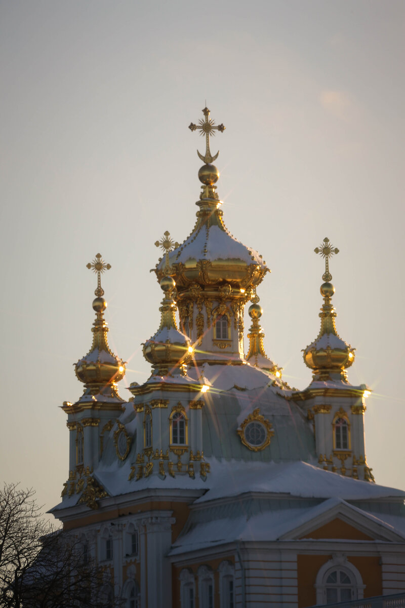 Церковь Петра и Павла в Петергофском дворце. | Прогулки по Санкт-Петербургу  | Дзен