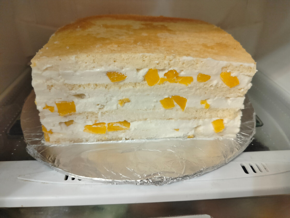 Начинка для торта "Кусочки солнца"