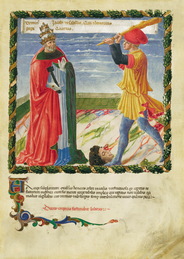 Здесь и далее - Пророчества Нострадамуса (Vaticinia Nostradami) в картинках