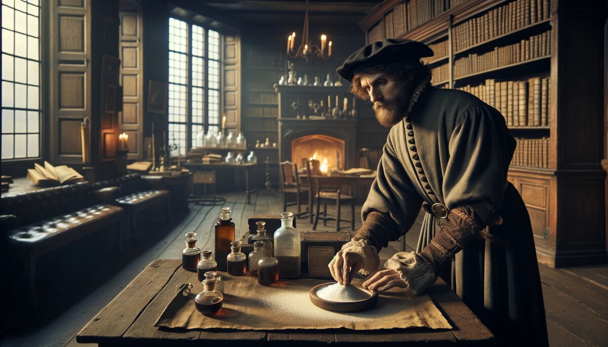 Парацельс исследует сахар