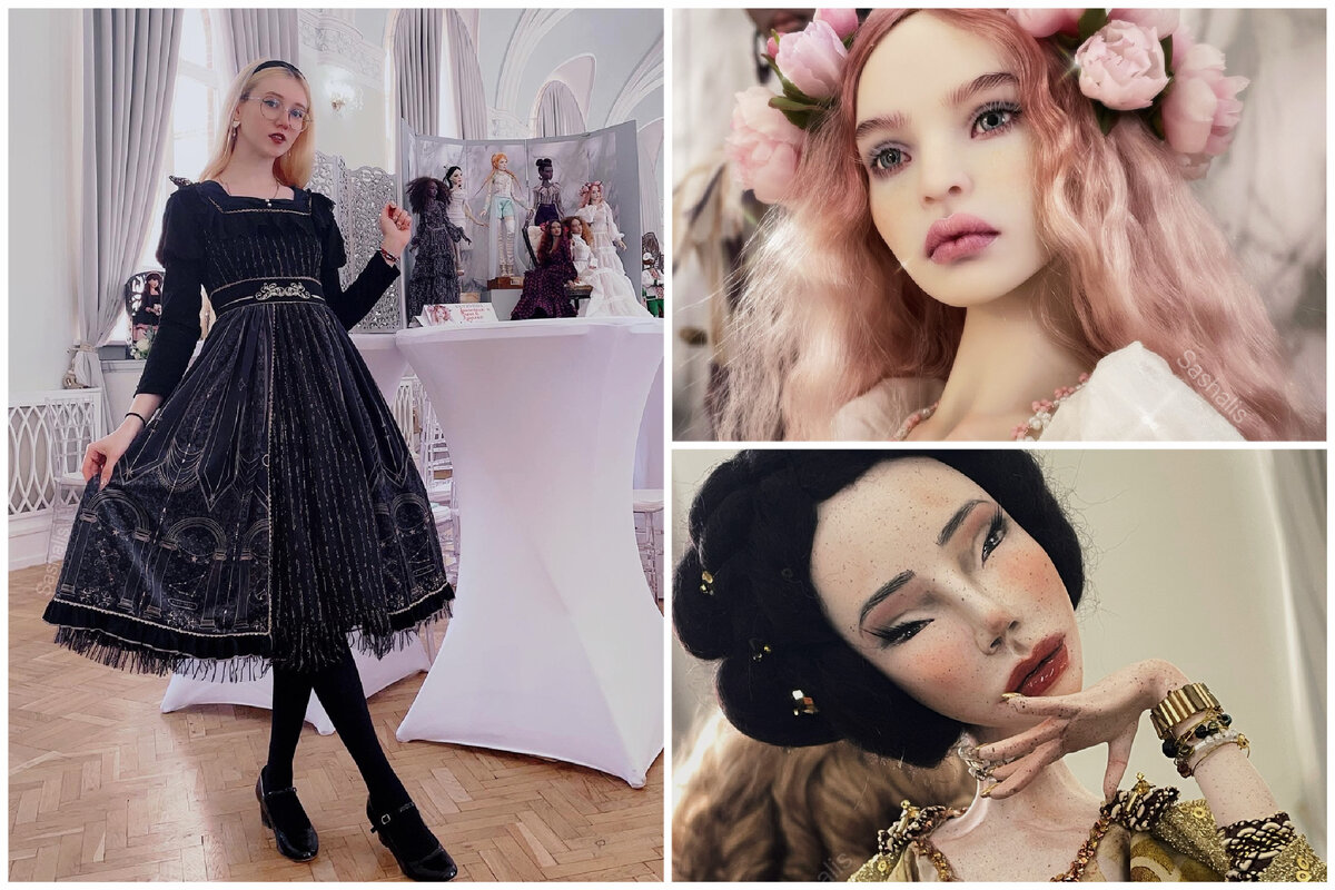 Саша Лис на выставке 