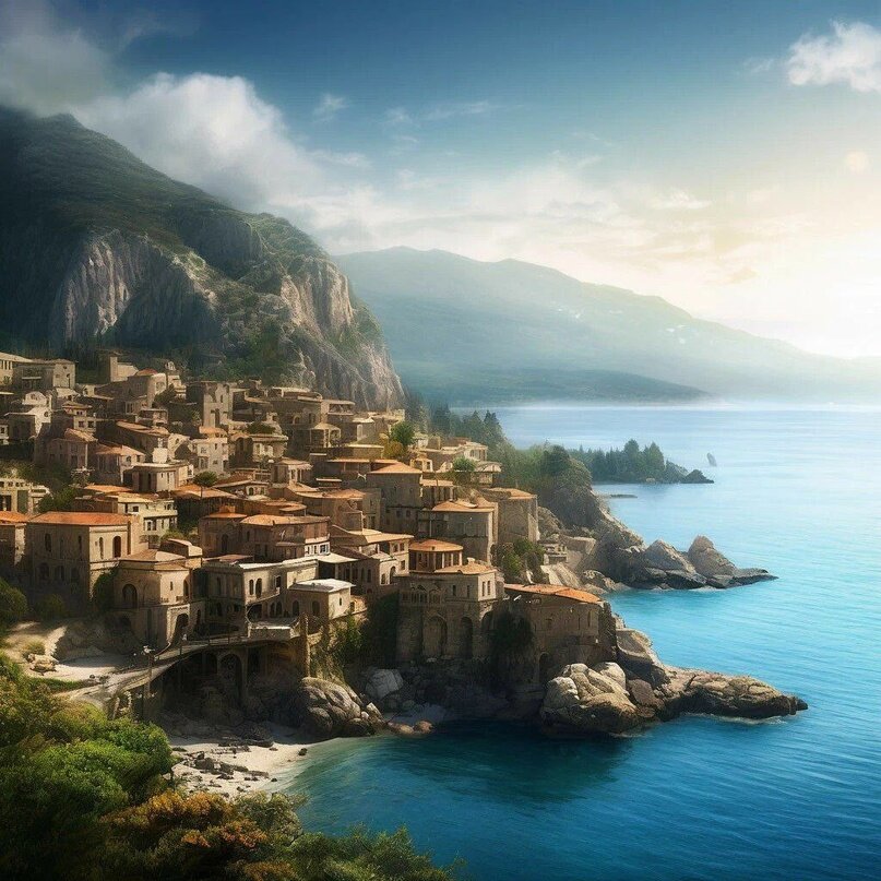 Полифас. Изображение создано нейросетью