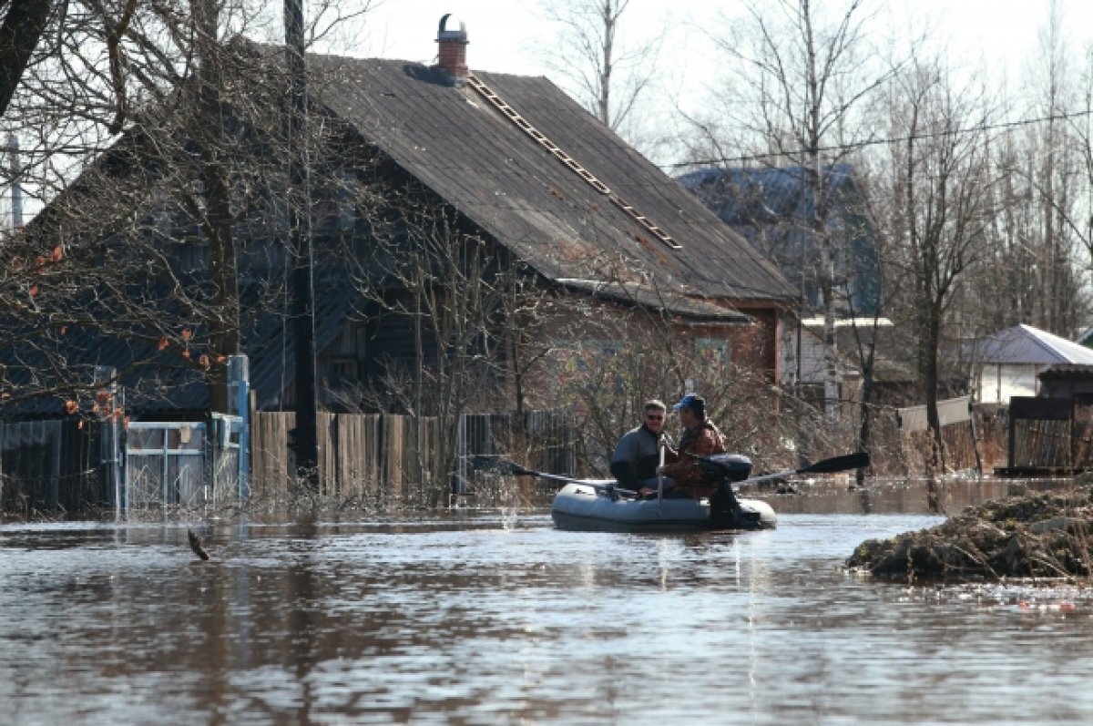    В селе Вершинино под Томском река Томь затопила 22 участка