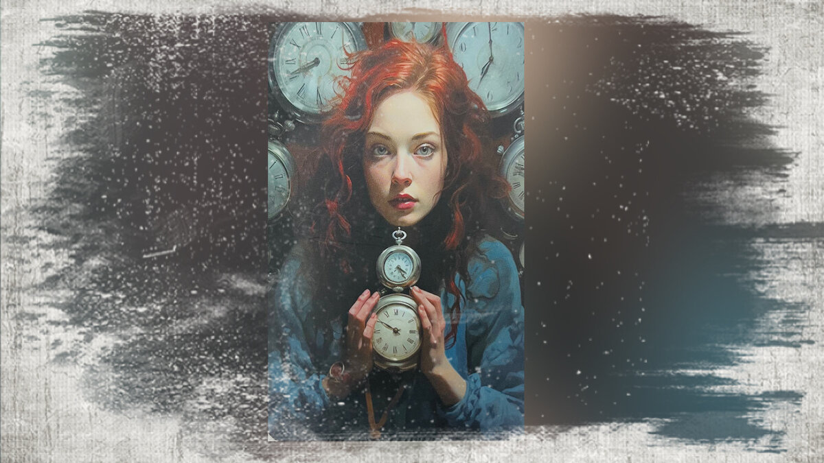 Фото автора: карта времени 