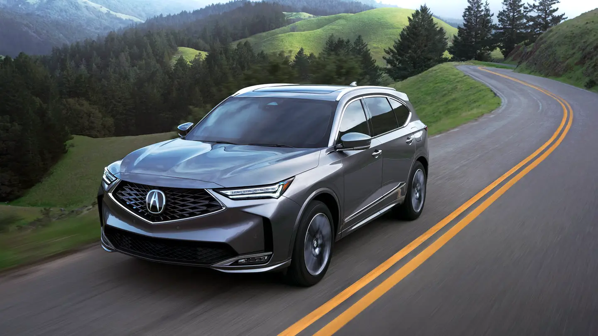 Acura MDX после обновления 2024 года 