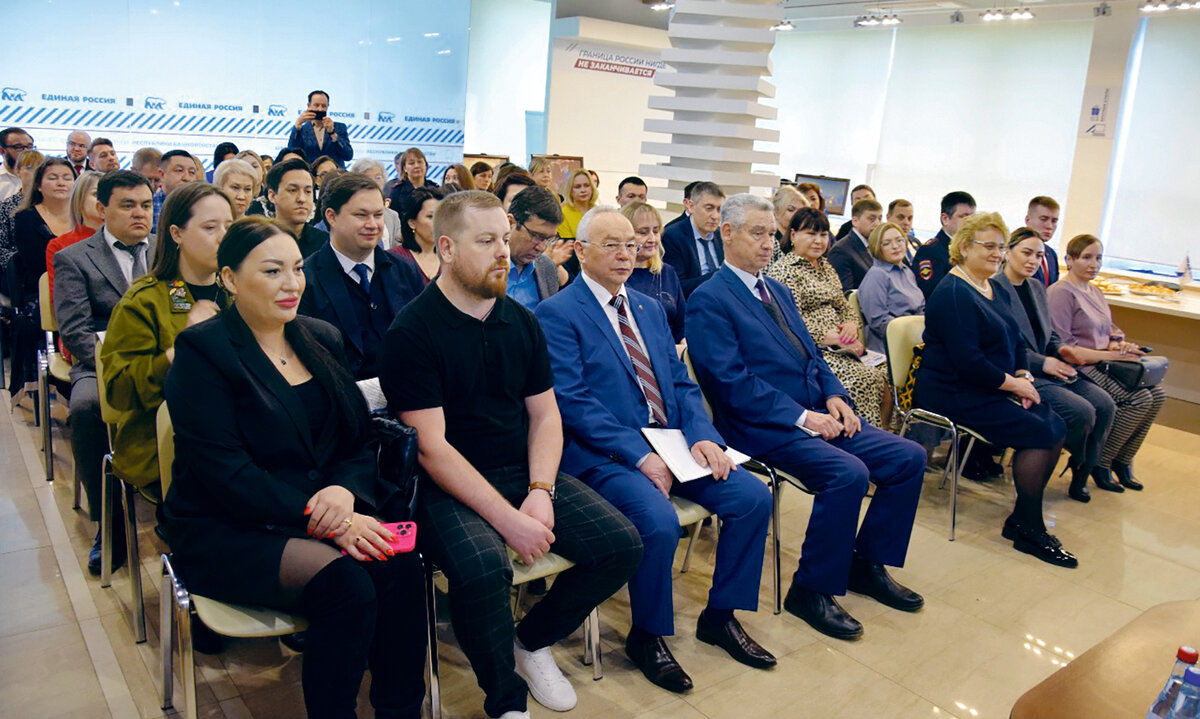 ФОТО ПРЕДОСТАВЛЕНО ПРЕСС-СЛУЖБОЙ РИК ПАРТИИ «ЕР»