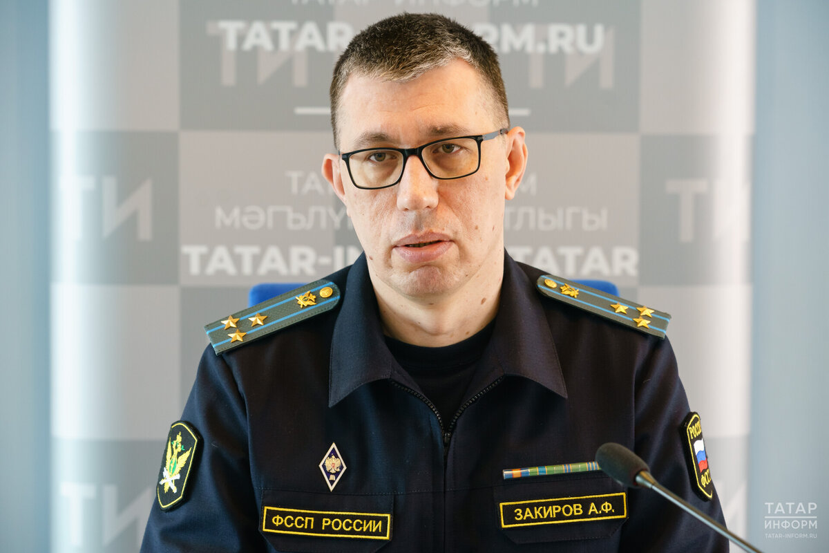 Анвар Закиров: «Мы с помощью наших автоматизированных сервисов отрабатываем все исполнительные производства – любые категории, которые у нас есть». Фото: © Салават Камалетдинов / «Татар-информ»