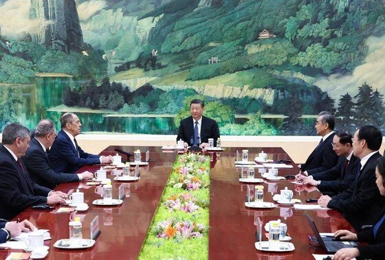    Вступительное слово министра иностранных дел Российской Федерации С. В. Лаврова в ходе встречи с председателем КНР Си Цзиньпином