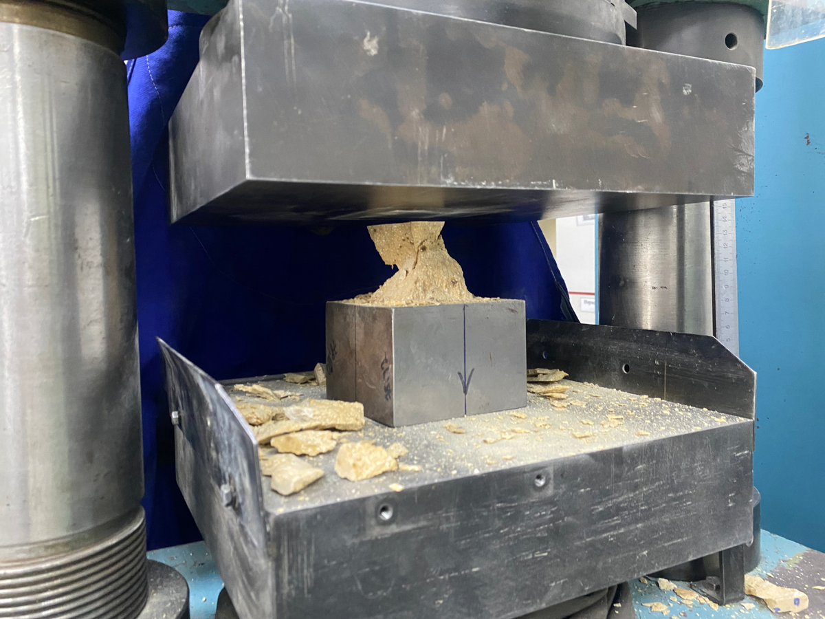 Испытание горных пород на сжатие | НИЦ НИИСТРОМ