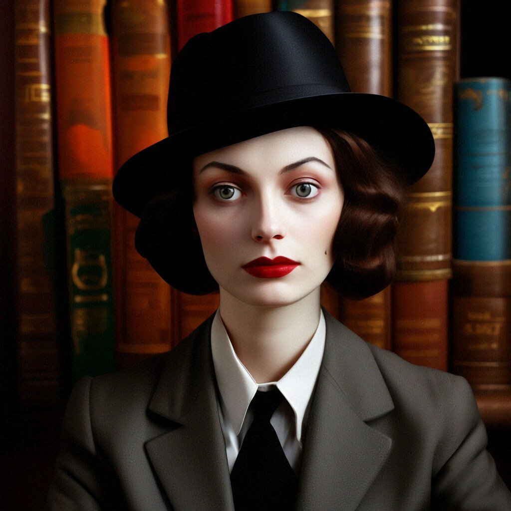 Портрет журналистки